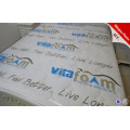 custom printed pvc film for packing mattress / design printed logo for pvc film